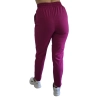 Spodnie medyczne purpurowe basic premium roz. 3XL